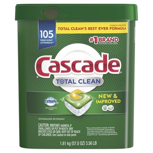 Cascade Total Clean Fresh Scent 105 szt. Kapsułki do zmywarek