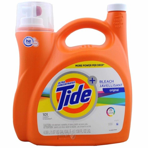 Tide Bleach Javellisant Original 4,08 l 101 prań Żel do prania