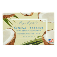 Shugar Soapworks Oatmeal & Coconut 141,7 g - Wegańskie mydło w kostce