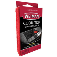 Weiman Cook Top Scrubbing Pads 3 szt. - Gąbki do czyszczenia powierzchni kuchennych