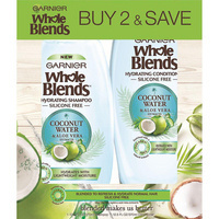 Garnier Fructis Coconut Water & Aloe Vera Shampoo & Conditioner - Zestaw szampon + balsam do włosów