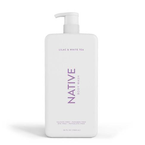 NATIVE Body Wash Lilac & White Tea 1064 ml - Żel pod prysznic