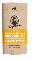 Dr.SquatchSummer Citrus 75 g - Dezodorant w sztyfcie dla mężczyzn