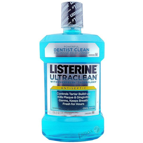 Listerine Ultraclean 1,5 l - Płyn do płukania jamy ustnej 