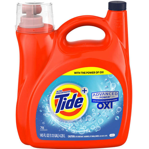 Tide Oxi Advanced Power 4,28 l 78 prań - Uniwersalny żel do prania tkanin