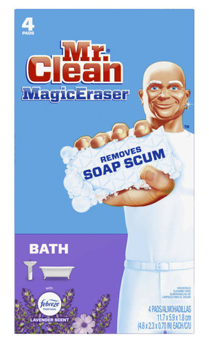 Mr. Clean Magic Eraser 4 szt. - Zestaw magicznych gąbek do czyszczenia