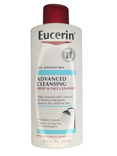 Eucerin Advanced Cleasing Body & Face Cleanser 500 ml - Żel do mycia ciała i twarzy