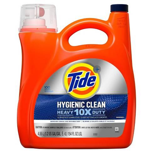 Tide Hygienic Clean Original 4,55 l 100 prań - Uniwersalny żel do prania tkanin 