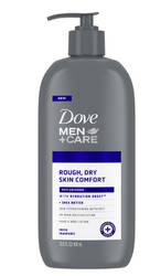 Dove Men+ Care Rough, Dry Skin Comfort 400 ml - Balsam do twarzy i ciała dla mężczyzn