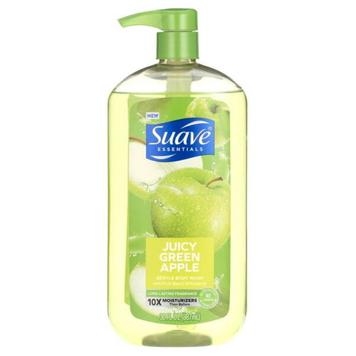 Suave Juicy Green Apple 887 ml - Żel pod prysznic