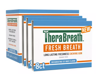 Thera Breath Fresh Breath Chewing Gum 3 x 8 szt. - Guma do żucia
