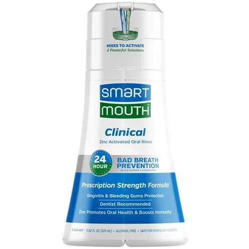 Smart Mouth Clinical 320 ml - Płyn do płukania jamy ustnej 
