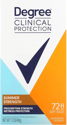 Degree Clinical Prptection Summer Strength 48 g - Antyperspirant z dezodorantem w sztyfcie