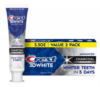 Crest 3D White Advanced Charcoal  2 x 93 g - Pasta do zębów