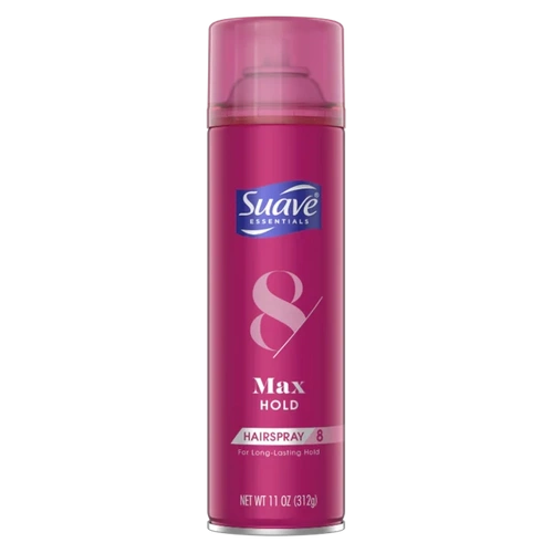Suave Essentials 8 Max Hold Hairspray 312 g - Lakier do stylizacji włosów