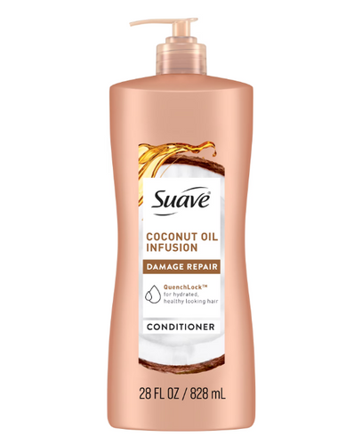 Suave Coconut Oil Infusion Damage Repair Conditioner 828 ml - Balsam do włosów suchych , zniszczonych i łamliwych