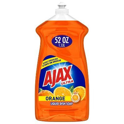 Ajax Triple Action Orange 1,53 l - Płyn do mycia naczyń