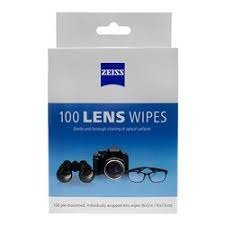 Zeiss 100 Lens Wipes - Chusteczki do czyszczenia okularów 