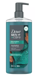 Dove Men+Care Eucalyptus + Cedar Oil 769 ml - Nawilżający żel pod prysznic dla mężczyzn