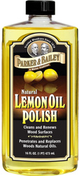 Parker & Bailey Lemon Oil Polish 473 ml - Olejek do czyszczenia i pielęgnacji drewna