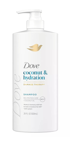 Dove Coconut & Hydration Shampoo 828 ml - Szampon do włosów