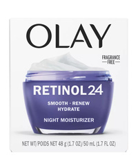 Olay Retinol 24 48 g - Głęboko wygładzający krem do twarzy na noc