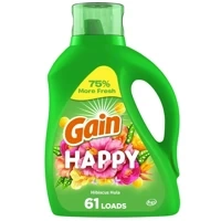 Gain Happy 2,6 l 61 prań - Uniwersalny żel do prania tkanin