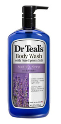 Dr Teal's Body Wash with Pure Epsom Salt Soothe & Sleep with Lavender  710 m - Żel do mycia ciała