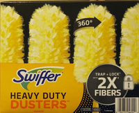 Swiffer Heavy Duty Dusters - Zestaw: miotełka do kurzu + 17 wkładów.