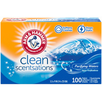 Arm&Hammer Clean Burst 100 szt.- Chusteczki do suszarek