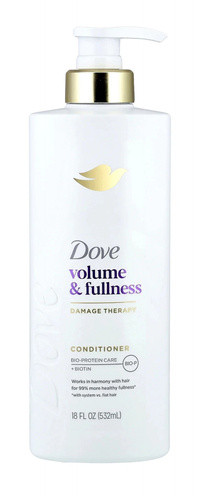 Dove Volume & Fullness Conditioner 532 ml - Balsam do włosów zwiększający objętość
