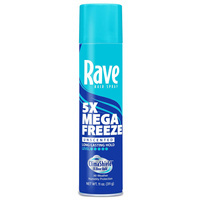 Rave Hair Spray 5X Mega Freeze 311 g - Lakier do włosów