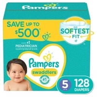 Pampers " 5 "- 128 szt.- Pieluszki jednorazowe dla niemowląt