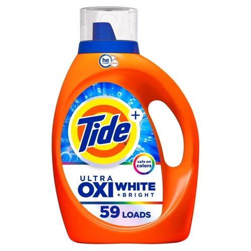 Tide Ultra OXI White + Bright 2,48 l 59 prań - Uniwersalny żel do prania tkanin