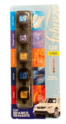 Febreze Car 5-Pack - Zestaw odświeżaczy powietrza do samochodu