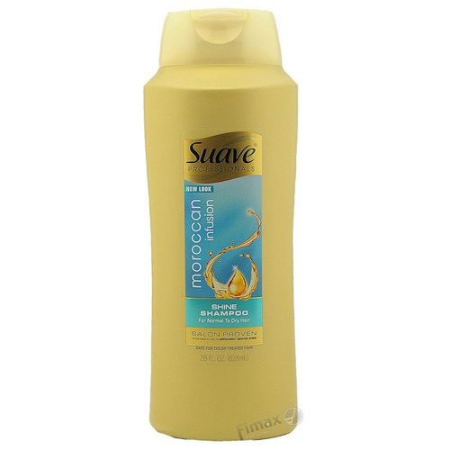 Suave Moroccan Shine Shampoo 828 ml - Szampon do włosów 