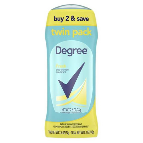 Degree Dry Protection Fresh 74 g - Antyperspirant w sztyfcie 