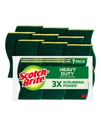 Scotch- Brite Heavy Duty 9 szt. - Gąbka do czyszczenia