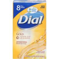 Dial Antibacterial Gold 8 X 113 g - Antybakteryjne mydło w kostce