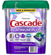 Cascade Platinum Plus Fresh Scent 82 szt. - Kapsułki do zmywarki