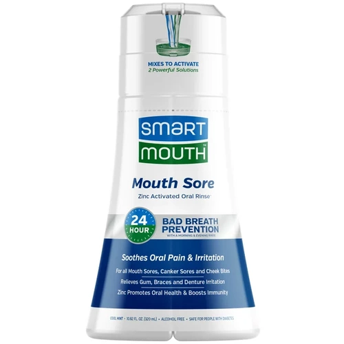 Smart Mouth Sore 320 ml - Płyn do płukania jamy ustnej 