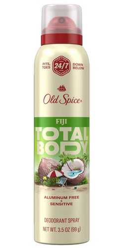 Old Spice Fiji Total Body 99 g - Dezodorant w sprayu dla mężczyzn