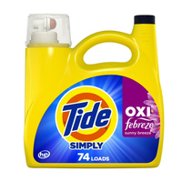 Tide Simply OXI Boost + Febreze 3,1 l 74 prania - Uniwersalny żel do prania tkanin