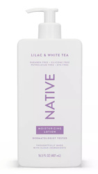 NATIVE Moisturizing Lotion Lilac & White Tea 487 ml - Balsam do ciała
