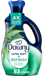 Downy Ultra Soft + Refresh Birch Water & Botanicals 1,66 l 83 płukania- Płyn do płukania tkanin