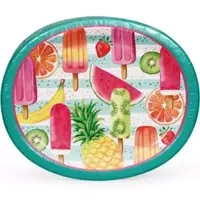 Member's Mark Premium Paper Plates 50 szt. - Zestaw jednorazowych talerzyków imprezowych