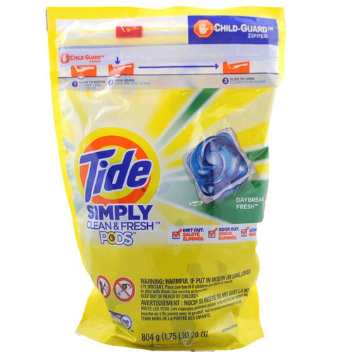  Tide Daybreak Fresh 804 g 43 szt. - Uniwersalne kapsułki do prania tkanin 