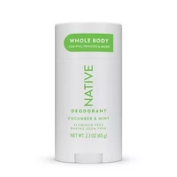 Native Whole Body Deodorant Cucumber & Mint 65 g - Dezodorant w sztyfcie dla kobiet