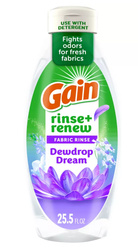 Gain Rinse & Renew Fabric Rinse Dewdrop Dream 754 ml - Środek do usuwania nieprzyjemnych zapachów