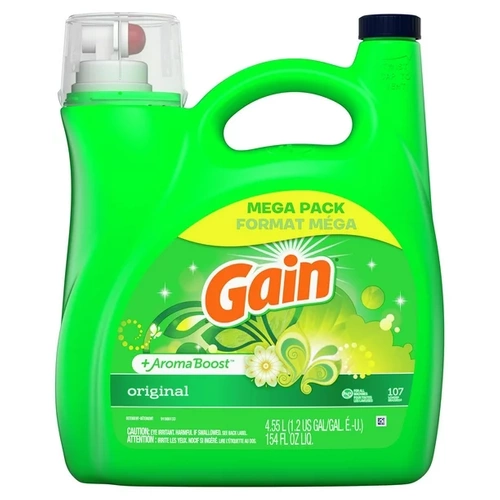 Gain Original 4,55 l 107 prań - Uniwersalny żel do prania tkanin